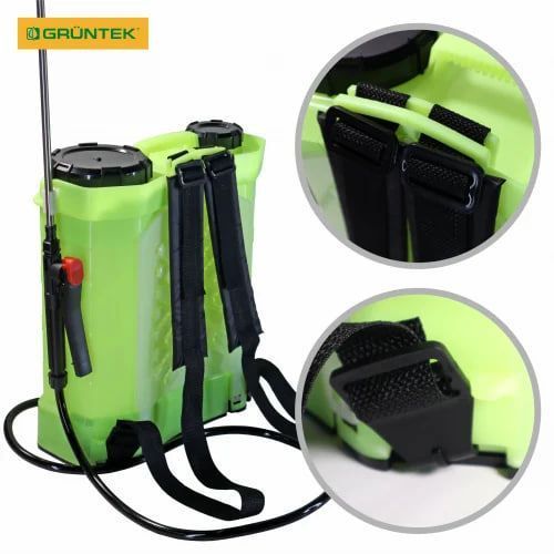 Обприскувач акумуляторний ранцевий GRUNTEK BS-12-3BP 12 л GRUNTEK BS-12-3BP 12 л фото